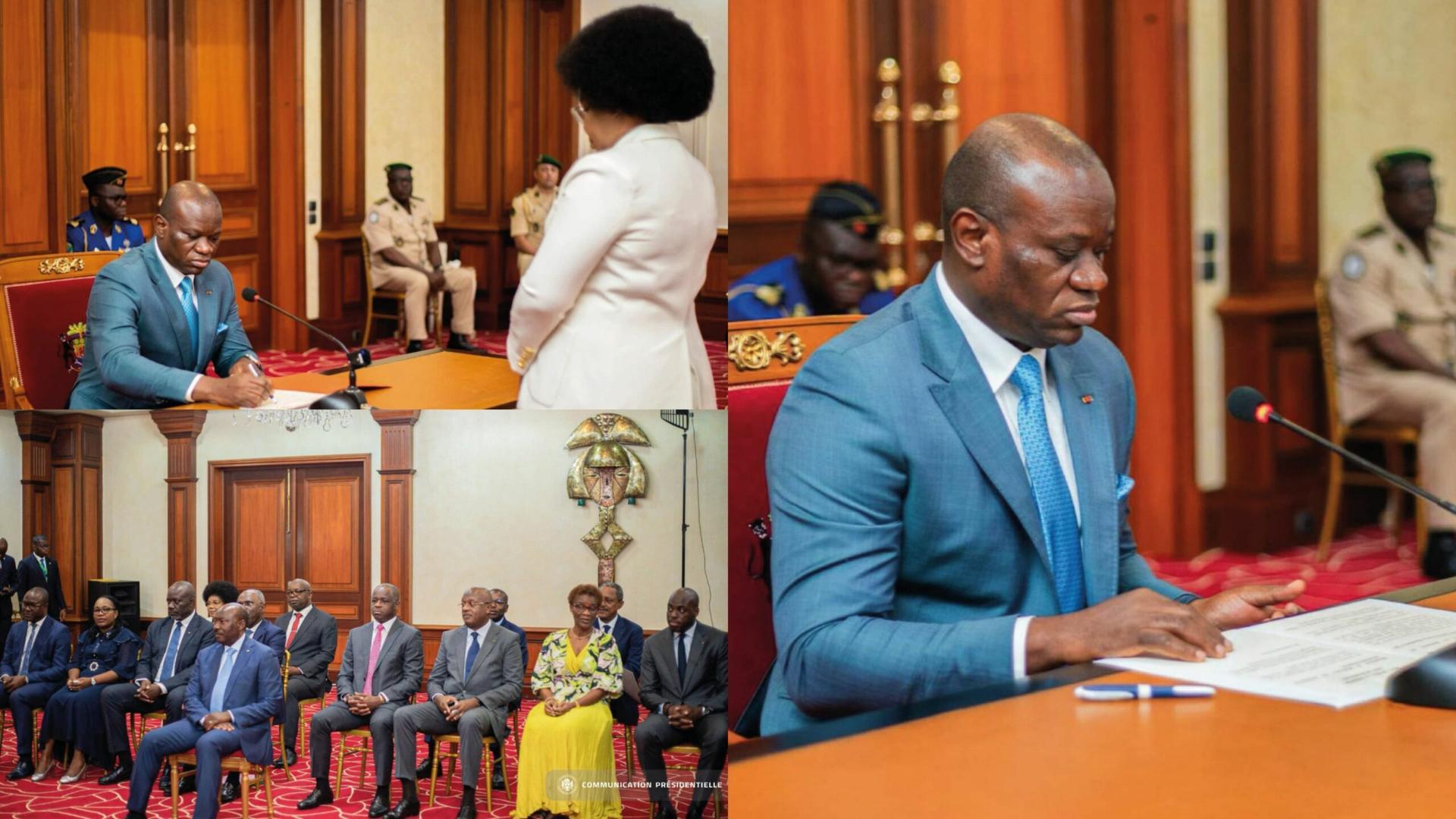 Oligui Nguema Accepte Démission de Deux Ministres Sénateurs Oligui Nguema Accepte Démission de Deux Ministres Sénateurs