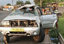 Collision à Port-Gentil Cause Des Dégâts Matériels Collision à Port-Gentil Cause Des Dégâts Matériels