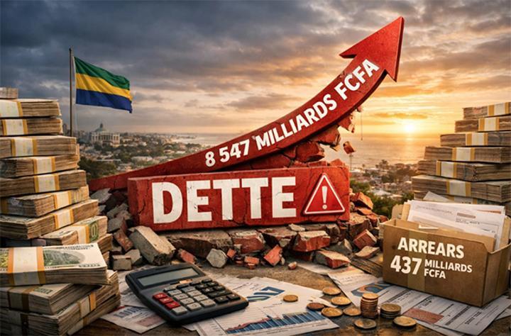 Dette Publique Du Gabon Augmente De 1 414 Milliards FCFA Dette Publique Du Gabon Augmente De 1 414 Milliards FCFA