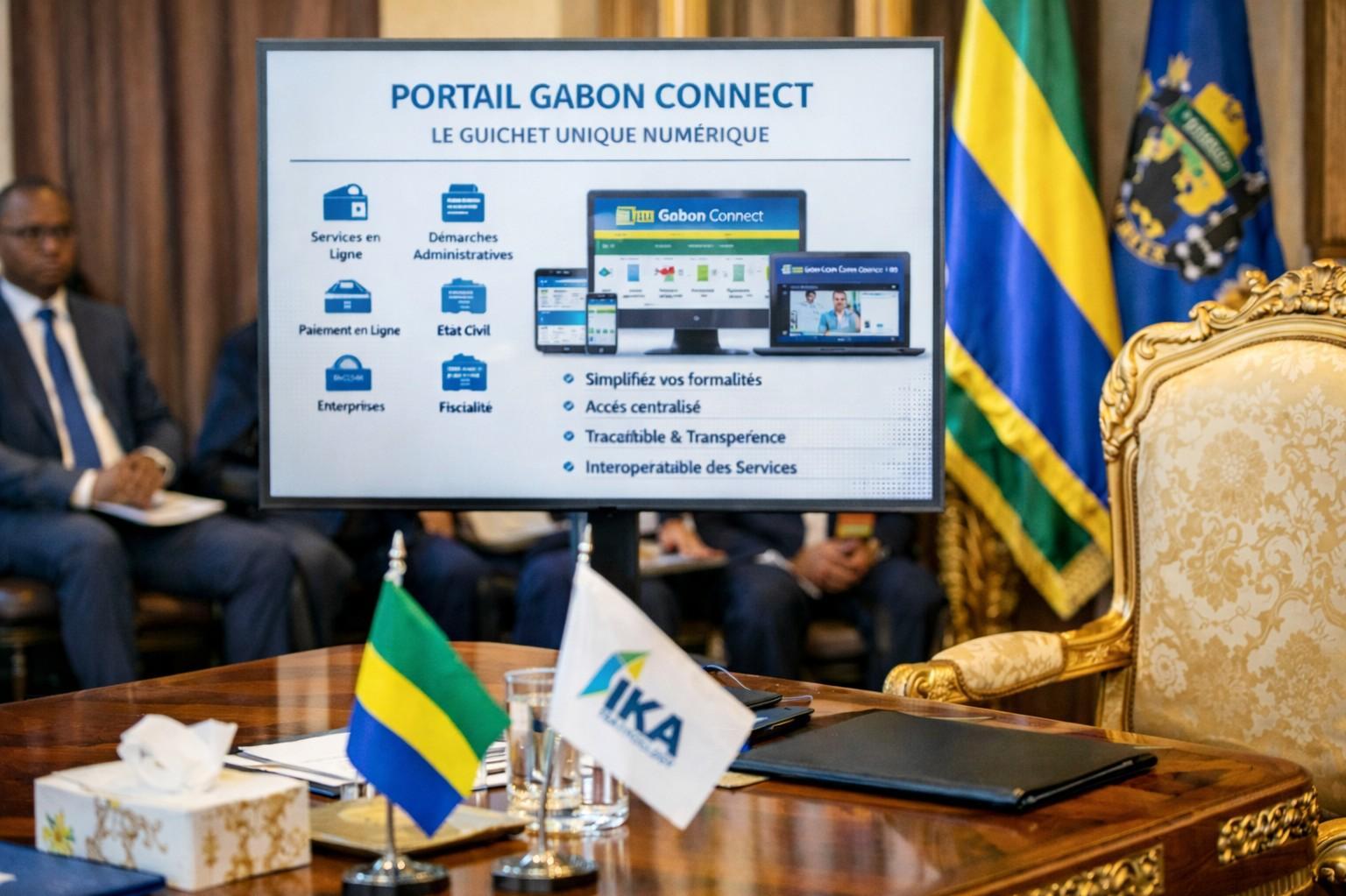 Gabon Connect: Futur Guichet Unique Numérique Présenté Gabon Connect: Futur Guichet Unique Numérique Présenté