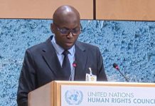 Gabon S’exprime à la 61e Session du Conseil des Droits Gabon S'exprime à la 61e Session du Conseil des Droits