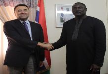 Turkish ambassador bids farewell to FM Tangara