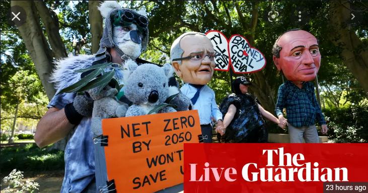 Australia live news update: Victoria records four Covid deaths; anti-pandemic law protesters seen carrying prop gallows; Cop26 in extra time Australia live news update: Victoria records four Covid deaths; anti-pandemic law protesters seen carrying prop gallows; Cop26 in extra time
