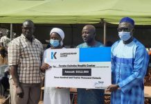 Karpowership gives over half-a-million dalasis to Faraba Kairaba, SAFE Karpowership gives over half-a-million dalasis to Faraba Kairaba, SAFE