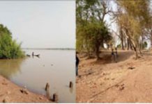 The remains of ancient Port in Niani Maru The remains of ancient Port in Niani Maru