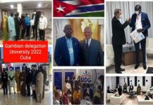 Gambian delegation to Congress University-2022 fulfills intense work program in Cuba Gambian delegation to Congress University-2022 fulfills intense work program in Cuba