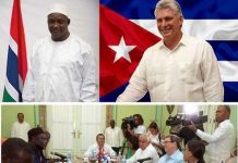 Cuba congratulates Gambia on 57th independence anniversary Cuba congratulates Gambia on 57th independence anniversary