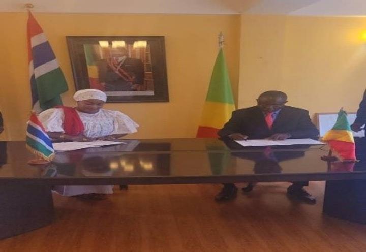 Gambia builds diplomatic relations with Congo Brazzaville