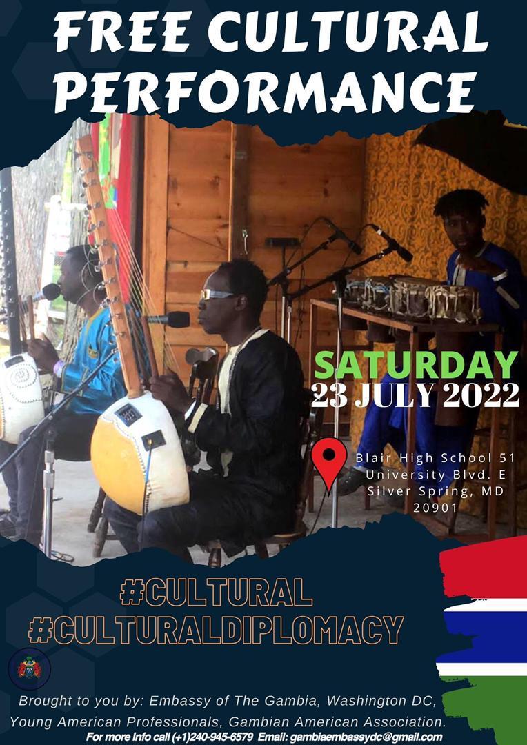 Pa Bobo to star in Gambian Embassy’s maiden cultural event in US - Gambia