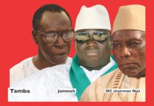 JAMMEH TELLS IEC TO RECOGNISE YAYA TAMBA-LED APRC JAMMEH TELLS IEC TO RECOGNISE YAYA TAMBA-LED APRC