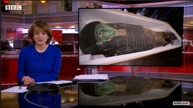 Looted ancient sarcophagus returned to Egypt Looted ancient sarcophagus returned to Egypt