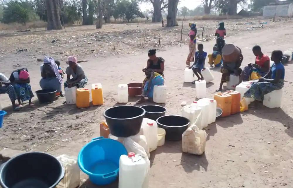 Water Shortage Hits Demfai Village Water Shortage Hits Demfai Village