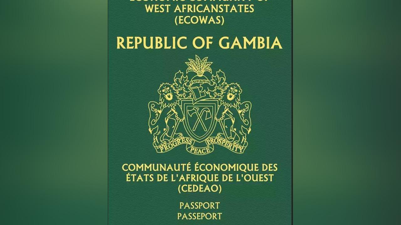 Gambia passport ranks 77, visafree 69 countries in the world Gambia