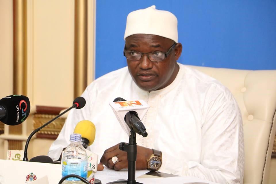 President Barrow Applauds Islamic Development Bank Support to The Gambia President Barrow Applauds Islamic Development Bank Support to The Gambia