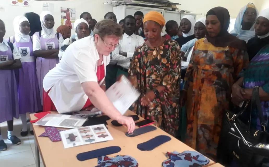 Foundation Launches Reusable Menstrual Sanitary Pads In The Gambia Foundation Launches Reusable Menstrual Sanitary Pads In The Gambia