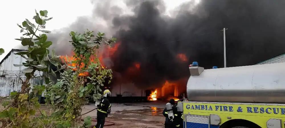 Millions lost in factory fire Millions lost in factory fire