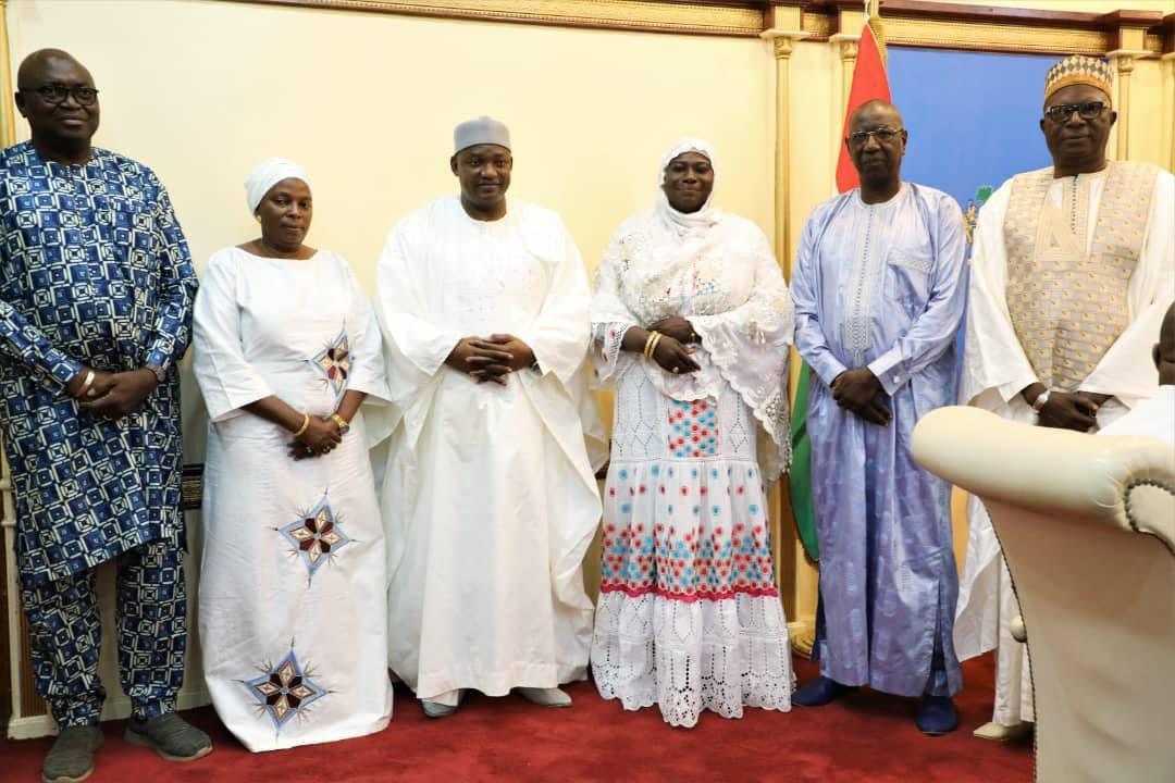 President Barrow Swore In Commissioners To New Commission Of Inquiry President Barrow Swore In Commissioners To New Commission Of Inquiry