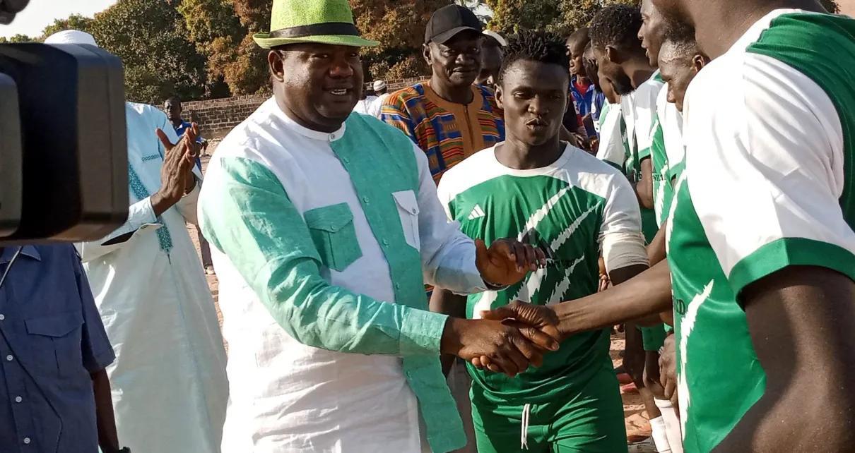 Over D450, 000GACH Mining Company Kombo Coastal Football Tourney Kicks-Off Over D450, 000GACH Mining Company Kombo Coastal Football Tourney Kicks-Off