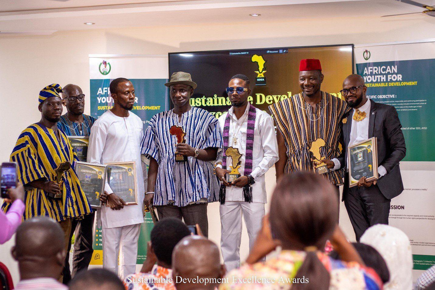 Shining a Spotlight on Sustainable Champions: The African Youth for Sustainable Development Awards Night 2023 Shining a Spotlight on Sustainable Champions: The African Youth for Sustainable Development Awards Night 2023