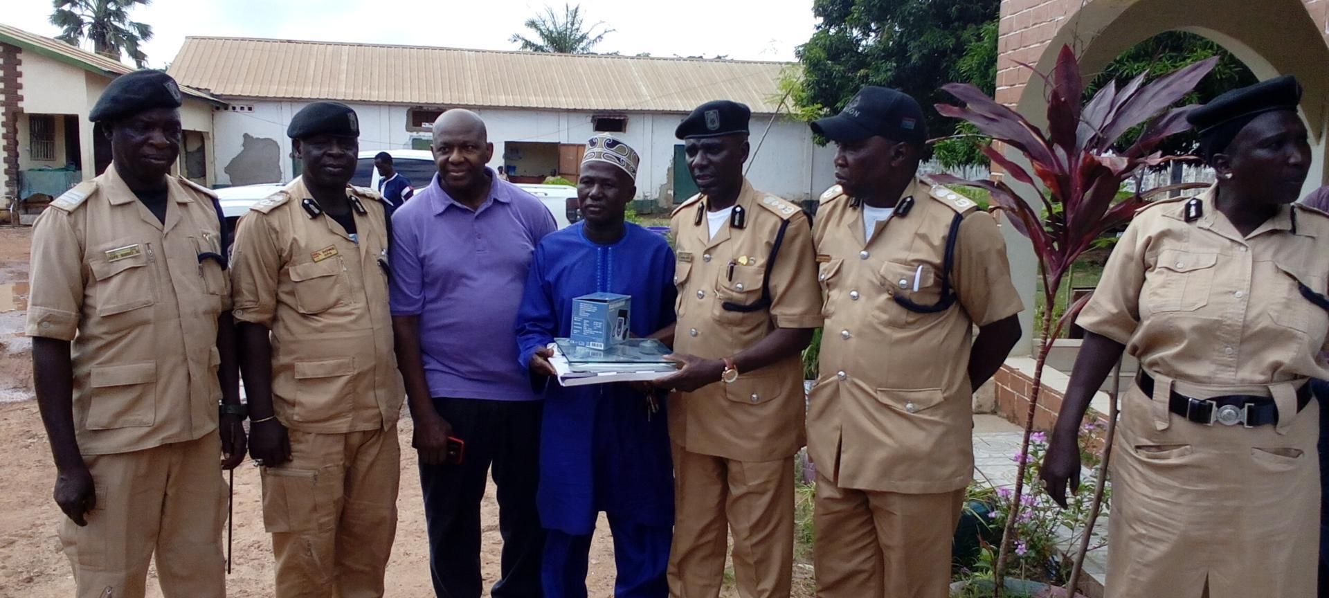 Gambian philanthropist presents medical items to Mile 2 Prisons Gambian philanthropist presents medical items to Mile 2 Prisons