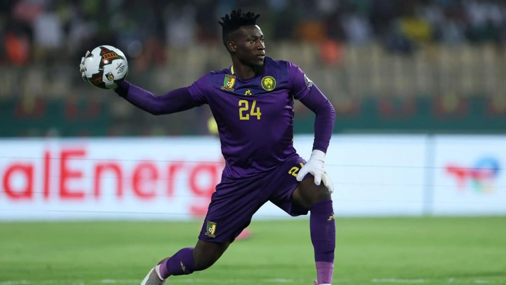 Man United goalkeeper Onana recalled for Cameroon qualifier Man United goalkeeper Onana recalled for Cameroon qualifier