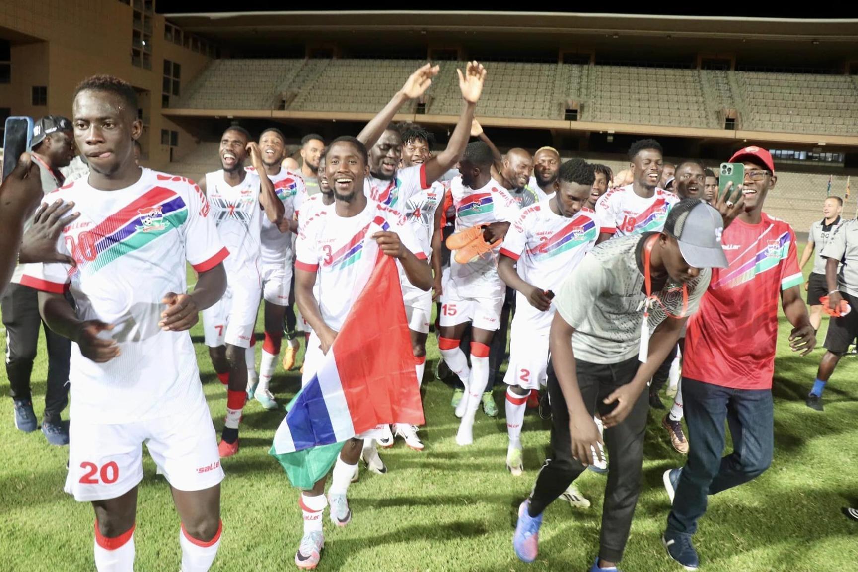 GAMBIA QUALIFY IN EARTH QUAKE HIT MOROCCO GAMBIA QUALIFY IN EARTH QUAKE HIT MOROCCO
