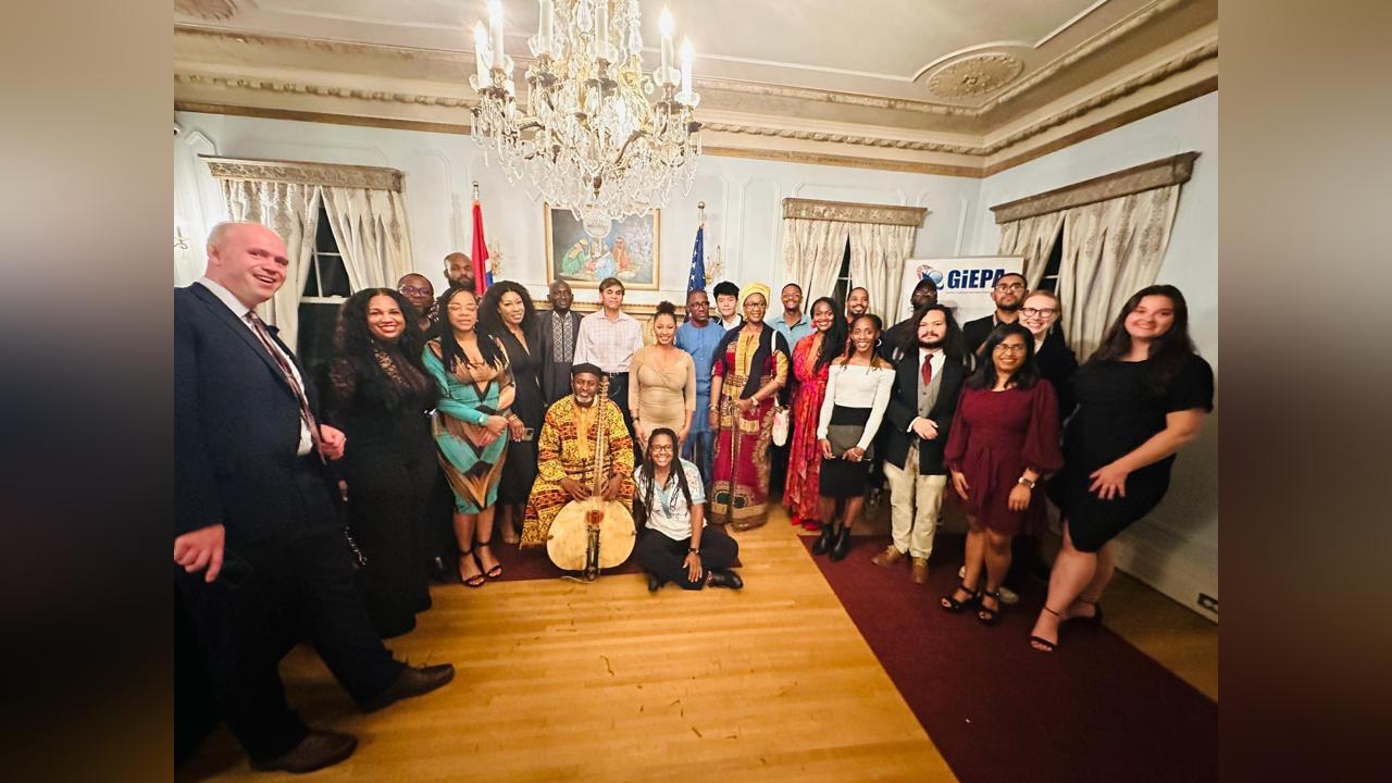 Gambian embassy in US hosts cultural evening with young American professionals Gambian embassy in US hosts cultural evening with young American professionals