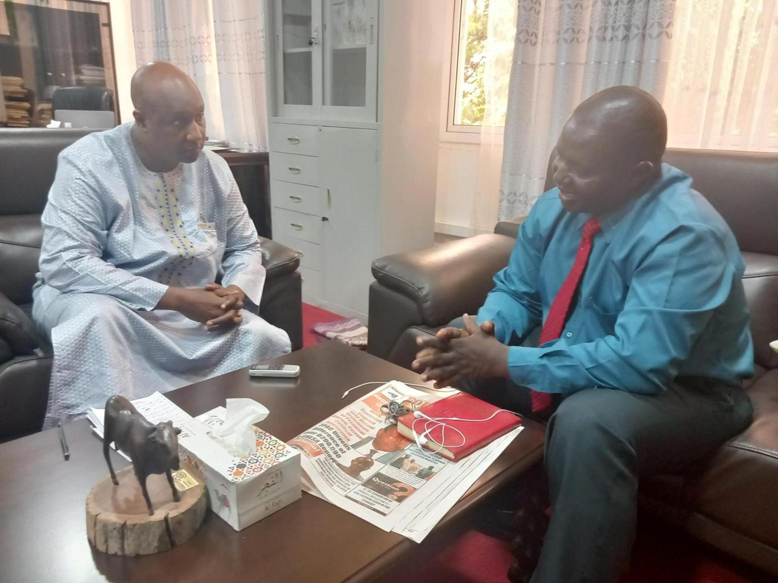 Demba Sabally, Minister of Agriculture and deputy national president of National Peoples Party Demba Sabally, Minister of Agriculture and deputy national president of National Peoples Party