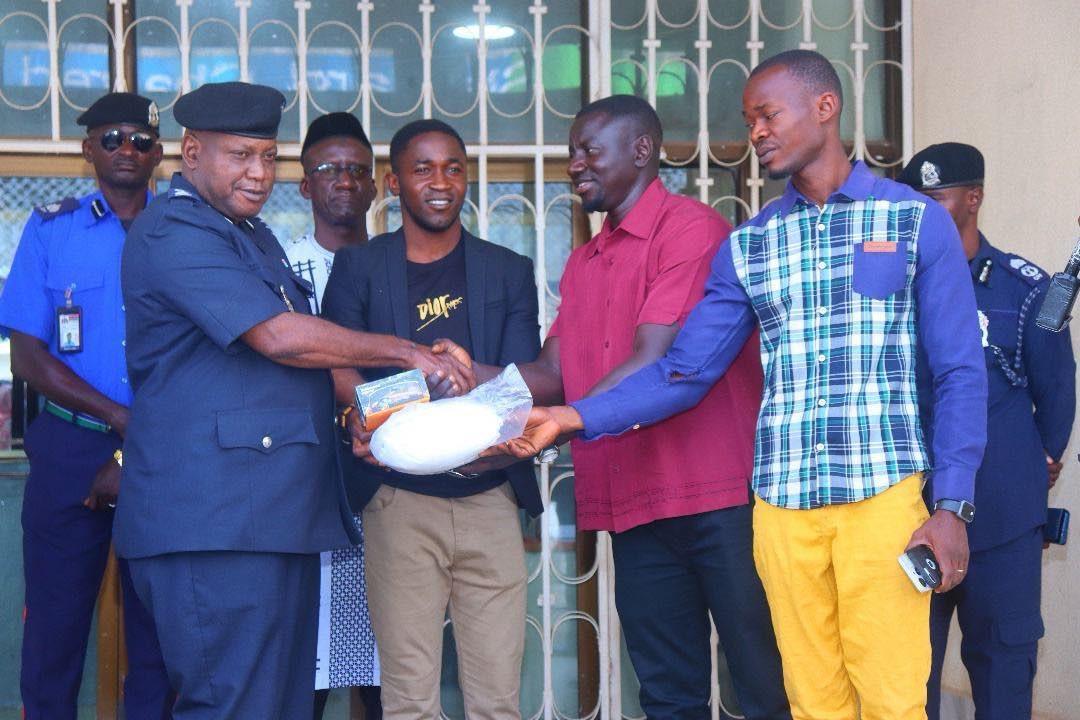 Gambian Guardian Intelligence Donates Security Gadgets To Gpf - Gambia