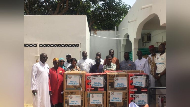 Waca Provides 34 Water Pumping Machines For Communities - Gambia