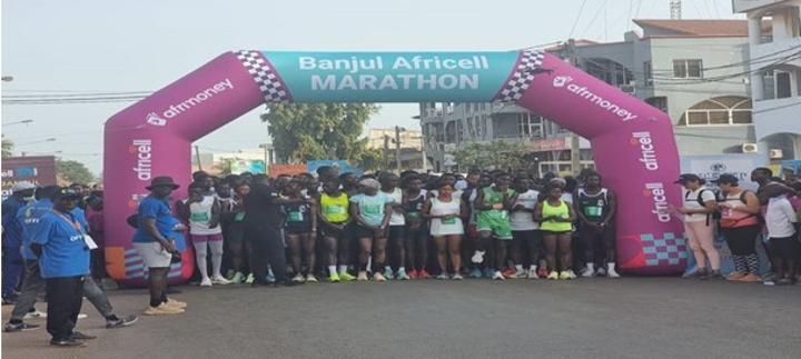 BANJUL-AFRICELL INTERNATIONAL MARATHON HITS RECORD TURNOUT Banjul Delivers Spectacular Marathon and Road Race BANJUL-AFRICELL INTERNATIONAL MARATHON HITS RECORD TURNOUT Banjul Delivers Spectacular Marathon and Road Race