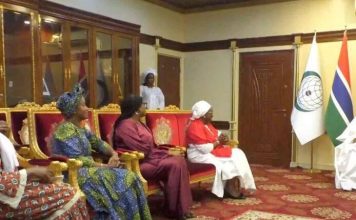 UNDP and AU Envoy Visit President Barrow UNDP and AU Envoy Visit President Barrow