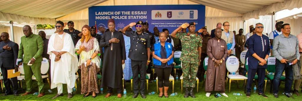 Essau Gets State-Of-The-Art ‘Model’ Police Station Essau Gets State-Of-The-Art ‘Model’ Police Station