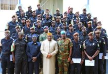 President Barrow Bids Farewell to Senegalese ECOMIG Contingent President Barrow Bids Farewell to Senegalese ECOMIG Contingent