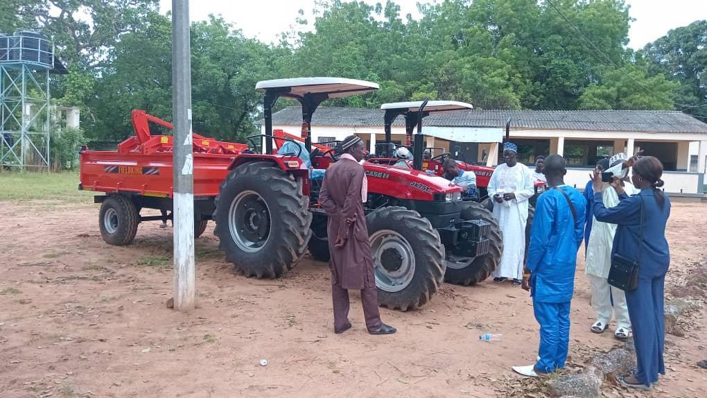 PACD Delivers D5 Million Tractors to Ndofan Toroba PACD Delivers D5 Million Tractors to Ndofan Toroba