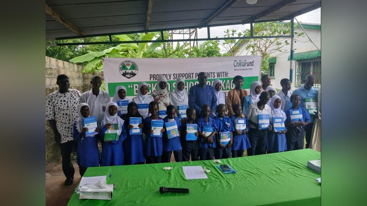 Federation Donates Exercise Books to Schools Federation Donates Exercise Books to Schools