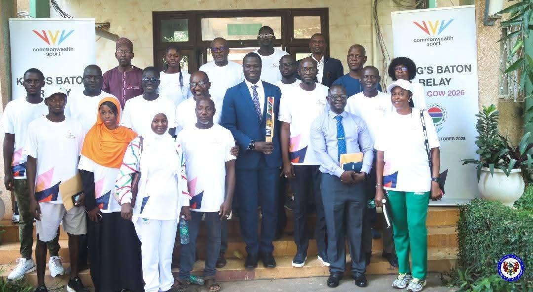 COMMONWEALTH SPORT KING’S BATON REACHES GAMBIA COMMONWEALTH SPORT KING’S BATON REACHES GAMBIA