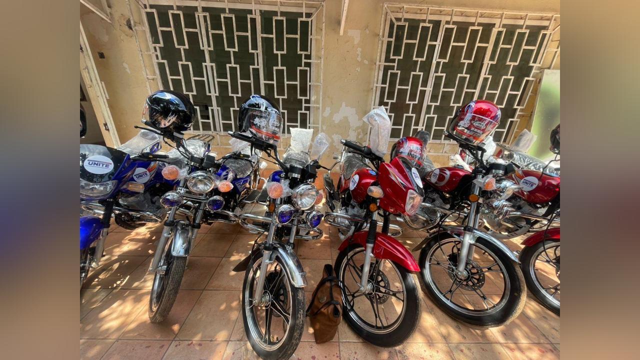 Unite Movement Gives Motorcycles to Regional Representatives Unite Movement Gives Motorcycles to Regional Representatives