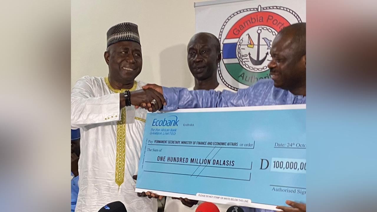 GPA Pays 100M Dividend to Gov’T GPA Pays 100M Dividend to Gov’T