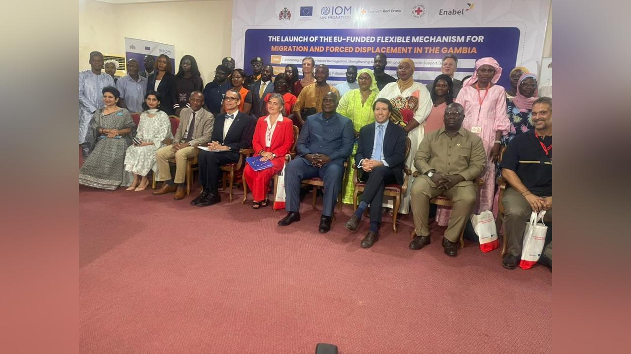 Gambia Launches EU Project for Migration Support Gambia Launches EU Project for Migration Support