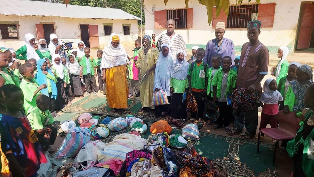 Foundation Presents Learning Materials to Two Schools Foundation Presents Learning Materials to Two Schools