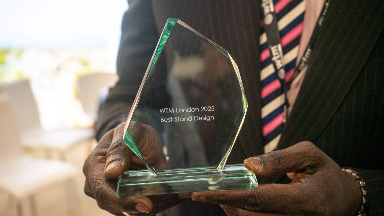The Gambia Wins Best Stand Design Award at WTM London 2025 The Gambia Wins Best Stand Design Award at WTM London 2025