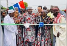 Barrow Inaugurates Hakalang Road as Unity and Progress Symbol Barrow Inaugurates Hakalang Road as Unity and Progress Symbol