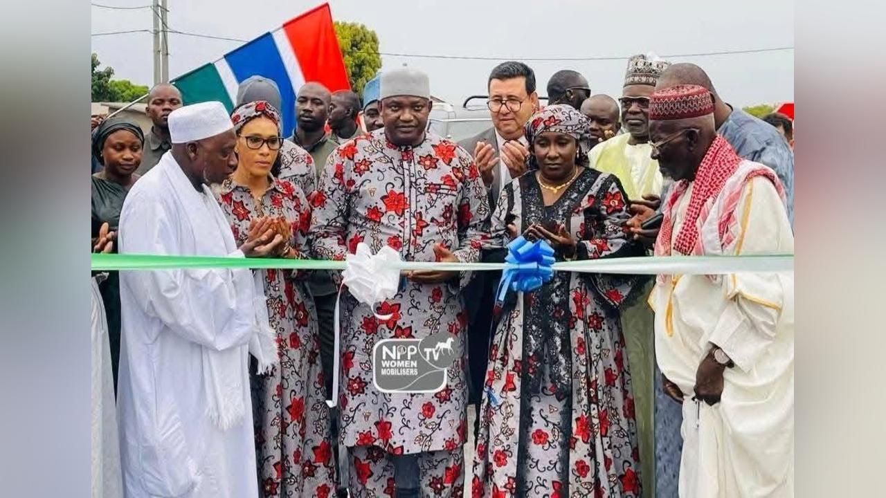 Barrow Inaugurates Hakalang Road as Unity and Progress Symbol Barrow Inaugurates Hakalang Road as Unity and Progress Symbol