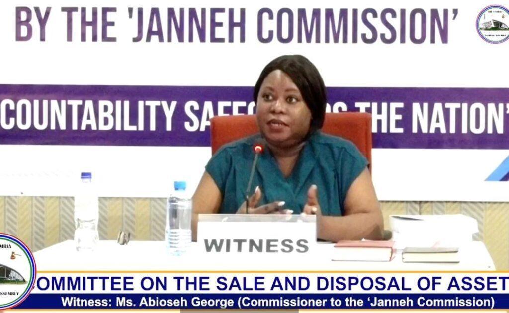 Commissioner Abioseh George Testifies on Janneh Commission Commissioner Abioseh George Testifies on Janneh Commission
