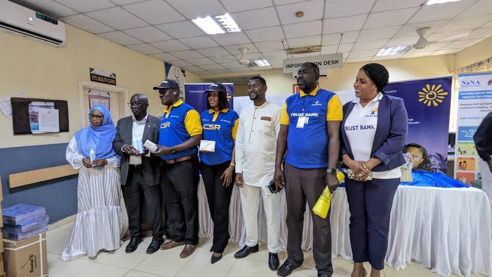 Trust Bank Donates Medical Supplies to Bundung Hospital Trust Bank Donates Medical Supplies to Bundung Hospital