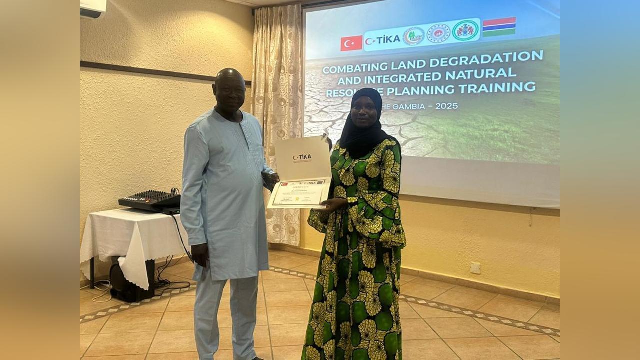 Turkey Trains Gambian Officials on Land Degradation Turkey Trains Gambian Officials on Land Degradation