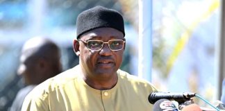 President Barrow Lays Foundation Stone for Road Project President Barrow Lays Foundation Stone for Road Project