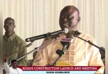 Minister Ebrima Sillah Praises Barrow’S Development Efforts Minister Ebrima Sillah Praises Barrow’S Development Efforts