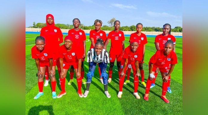 GAF Hammer Mansa Wally in GFF Women’S Division Two GAF Hammer Mansa Wally in GFF Women’S Division Two